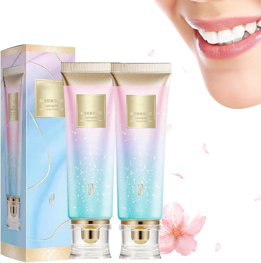 Niacinamide Whitening Toothpaste, Niacinamide Toothpaste (Pack of 2)